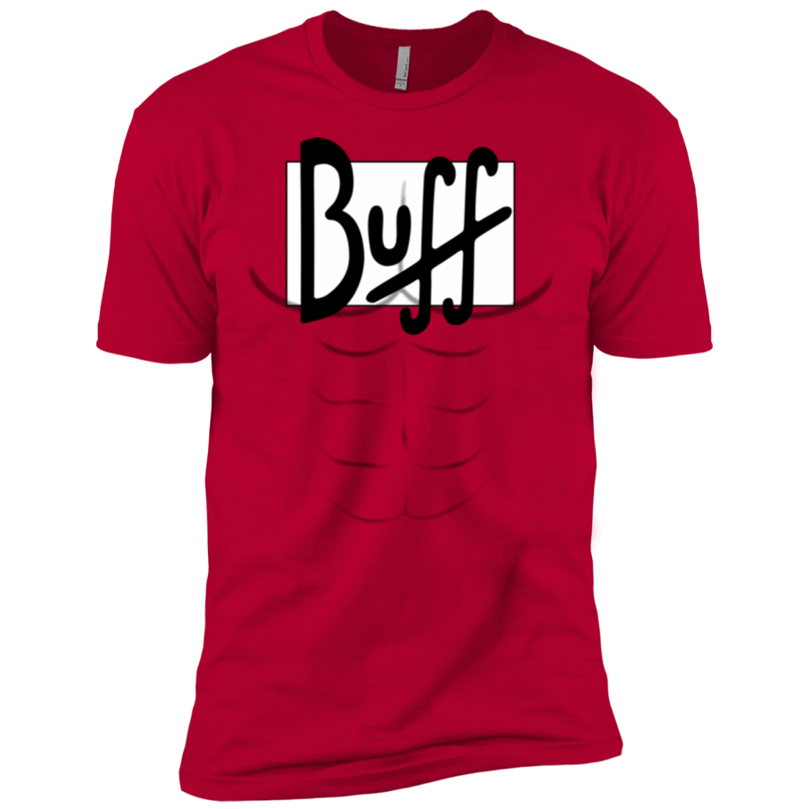 T-Shirts Red / X-Small Buff Men's Premium T-Shirt