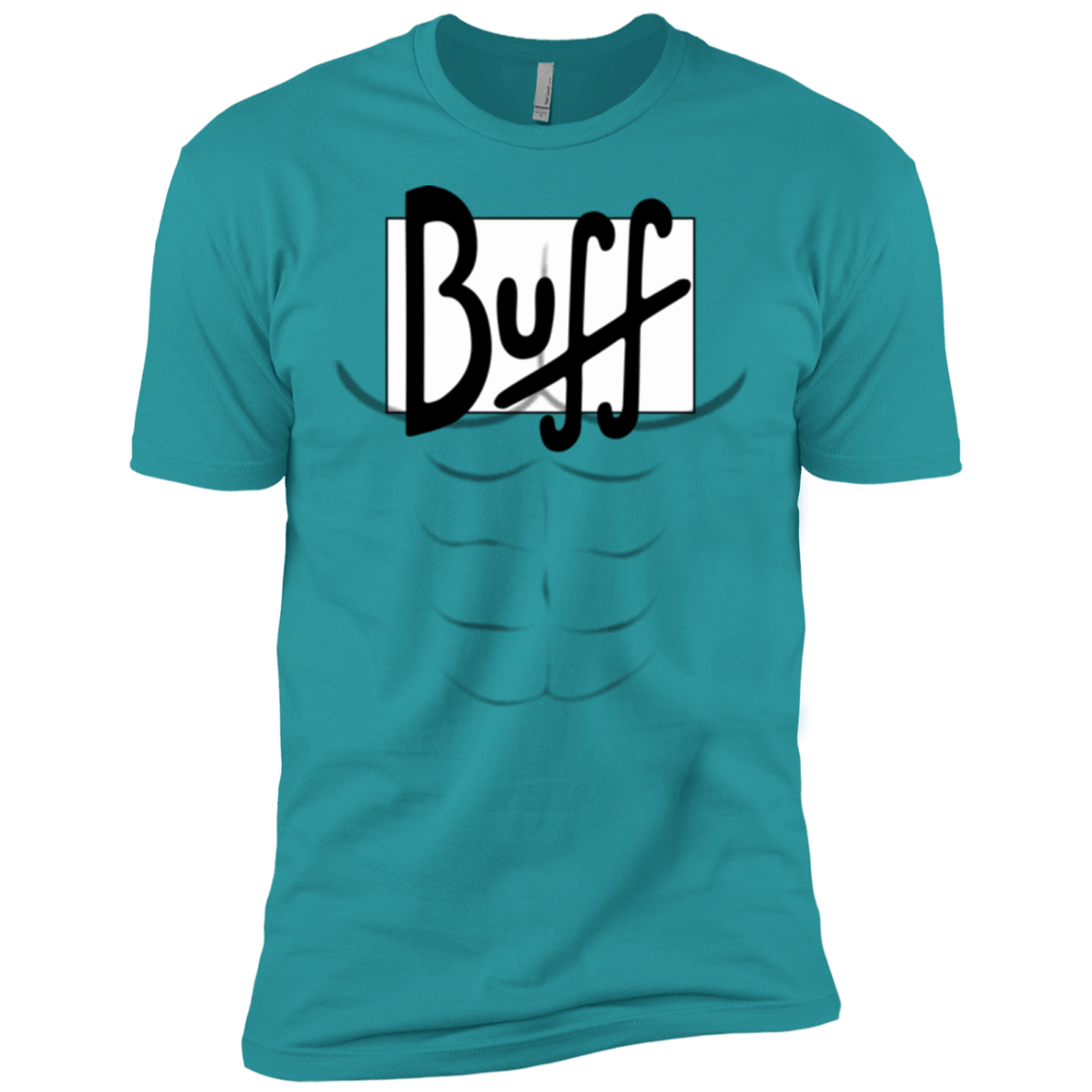 T-Shirts Tahiti Blue / X-Small Buff Men's Premium T-Shirt