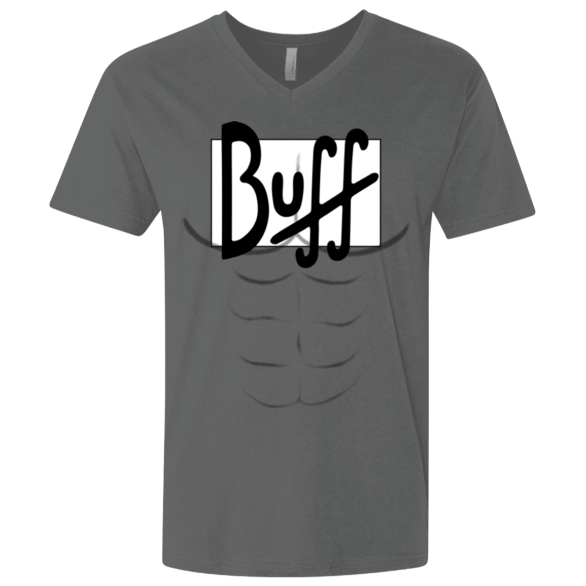 T-Shirts Heavy Metal / X-Small Buff Men's Premium V-Neck