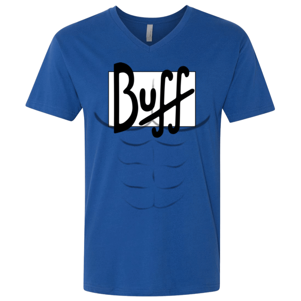 T-Shirts Royal / X-Small Buff Men's Premium V-Neck