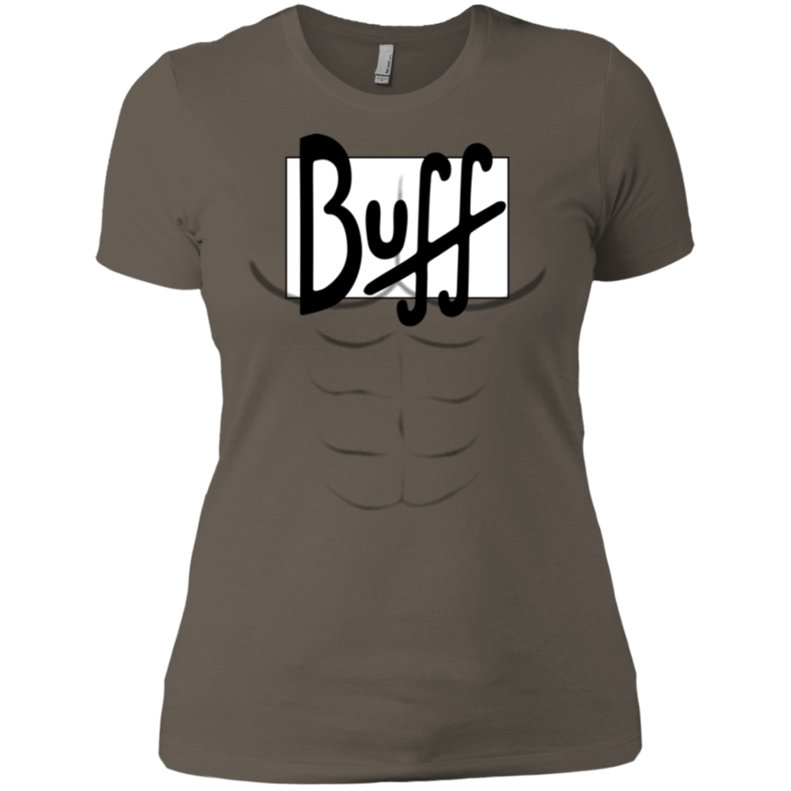 T-Shirts Warm Grey / X-Small Buff Women's Premium T-Shirt