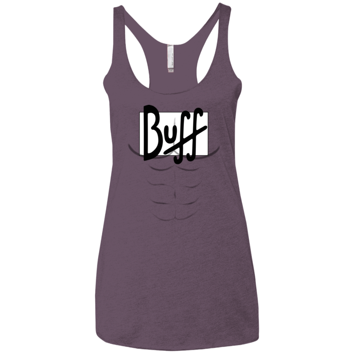 T-Shirts Vintage Purple / X-Small Buff Women's Triblend Racerback Tank