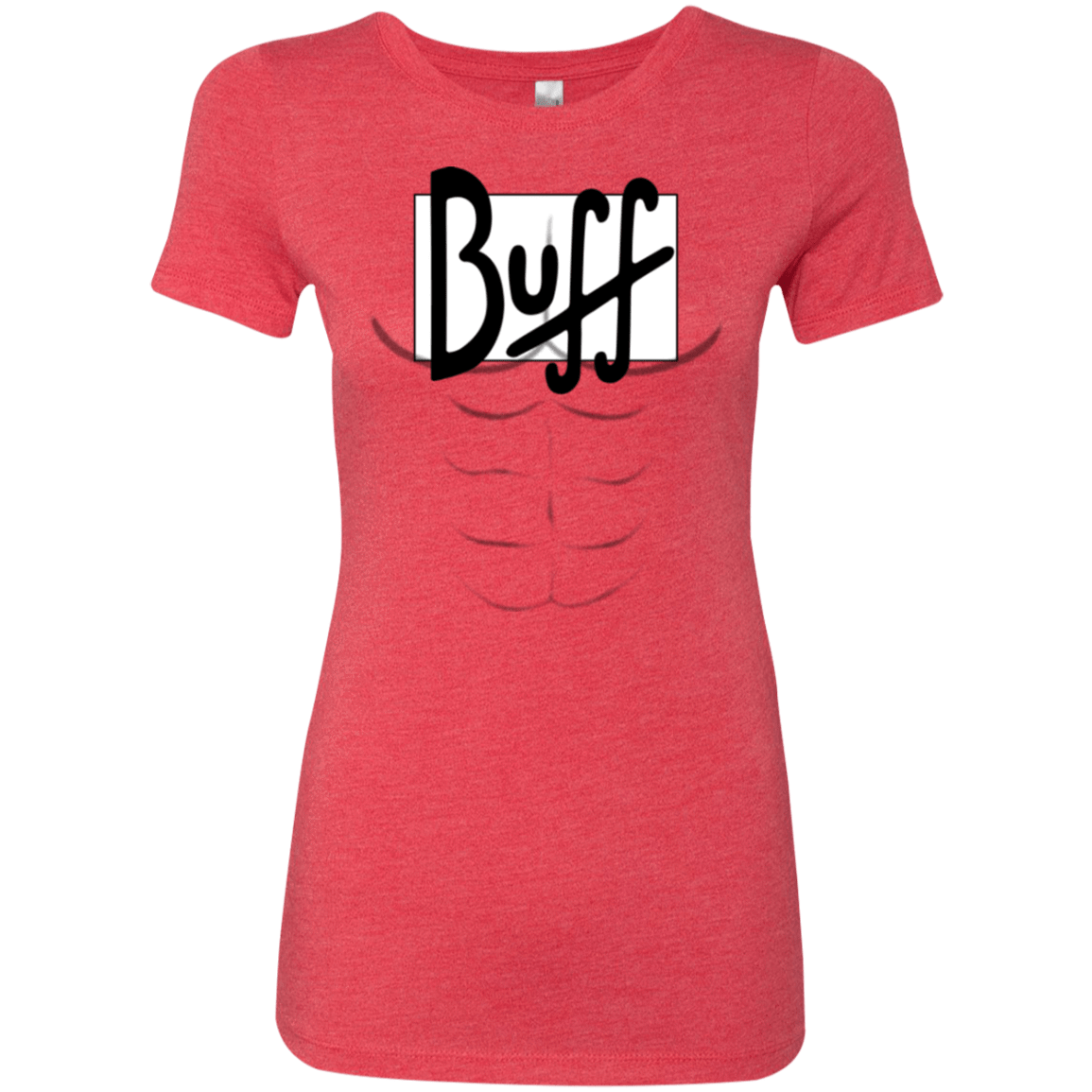 T-Shirts Vintage Red / Small Buff Women's Triblend T-Shirt