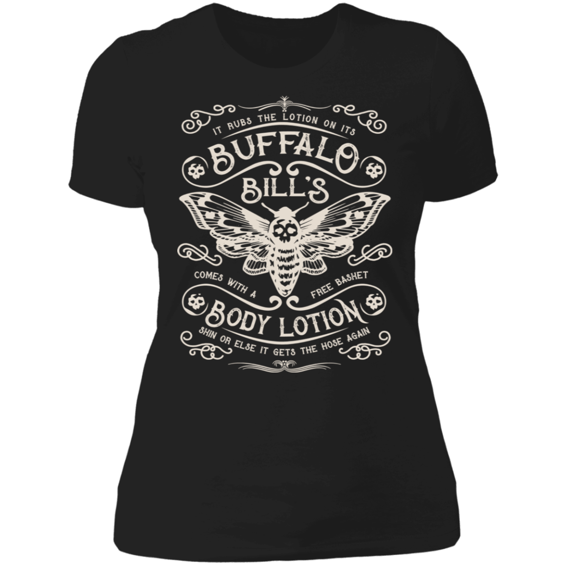 T-Shirts Black / X-Small Buffalo Bills Body Lotion Women's Premium T-Shirt