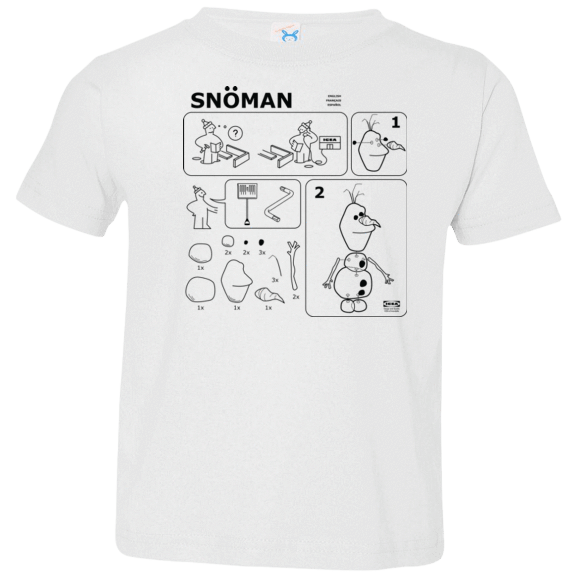 T-Shirts White / 2T Build a Snowman Toddler Premium T-Shirt