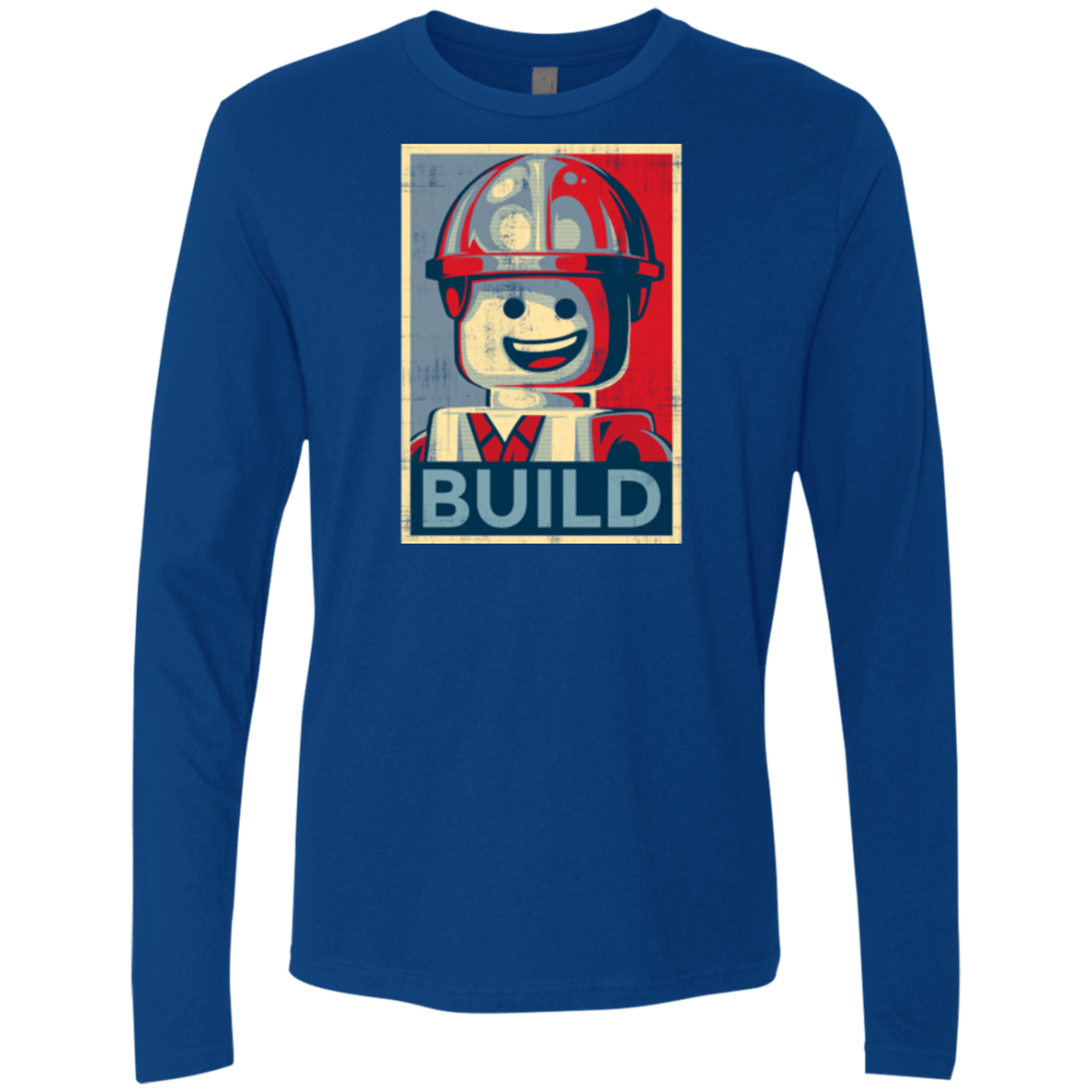 T-Shirts Royal / Small Build Men's Premium Long Sleeve