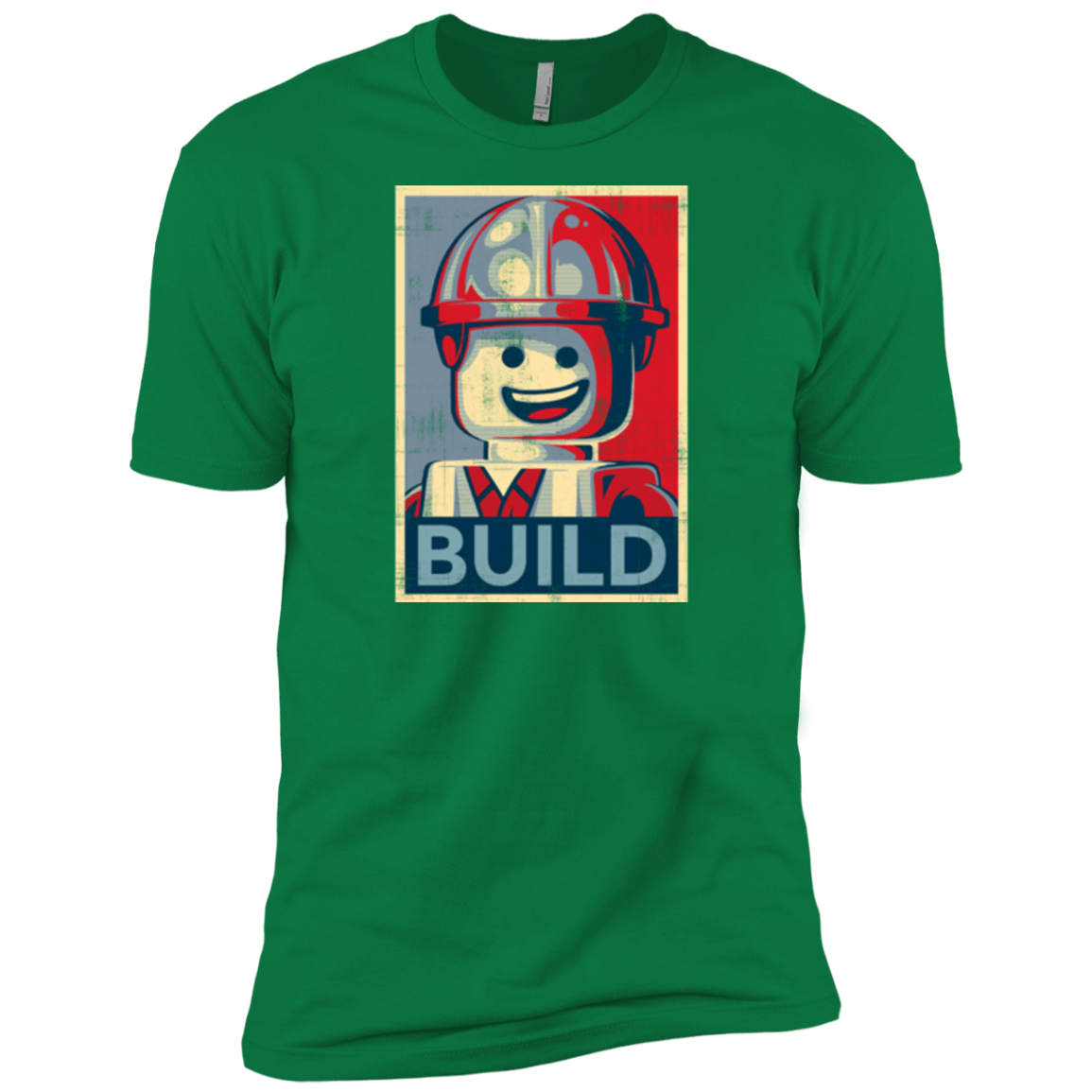 T-Shirts Kelly Green / X-Small Build Men's Premium T-Shirt