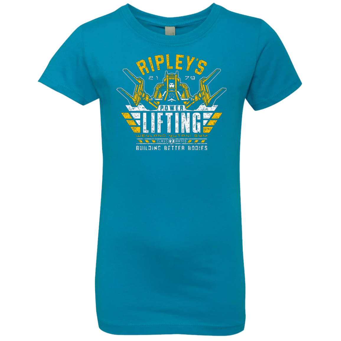 T-Shirts Turquoise / YXS Building Better Worlds (1) Girls Premium T-Shirt