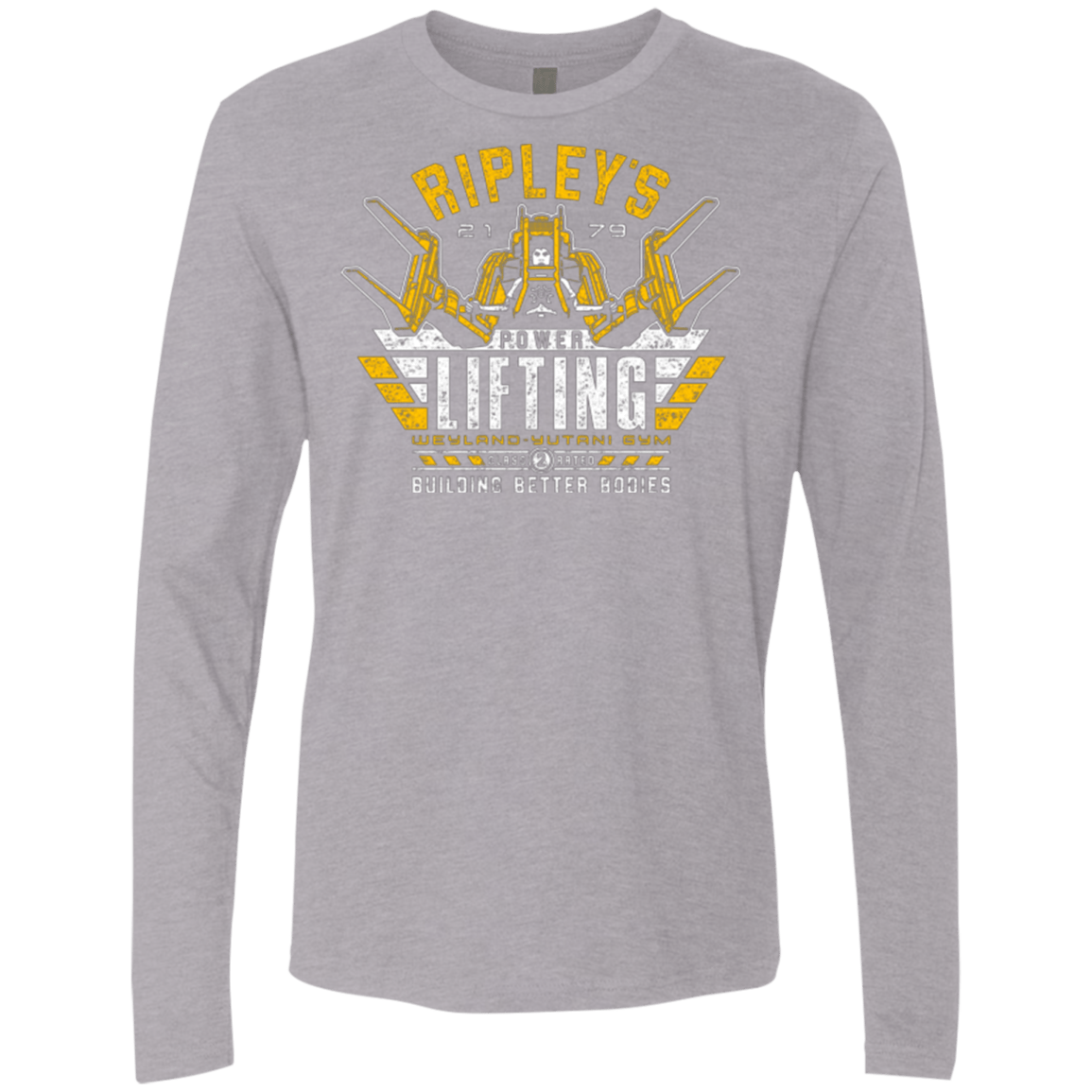 T-Shirts Heather Grey / Small Building Better Worlds (1) Men's Premium Long Sleeve