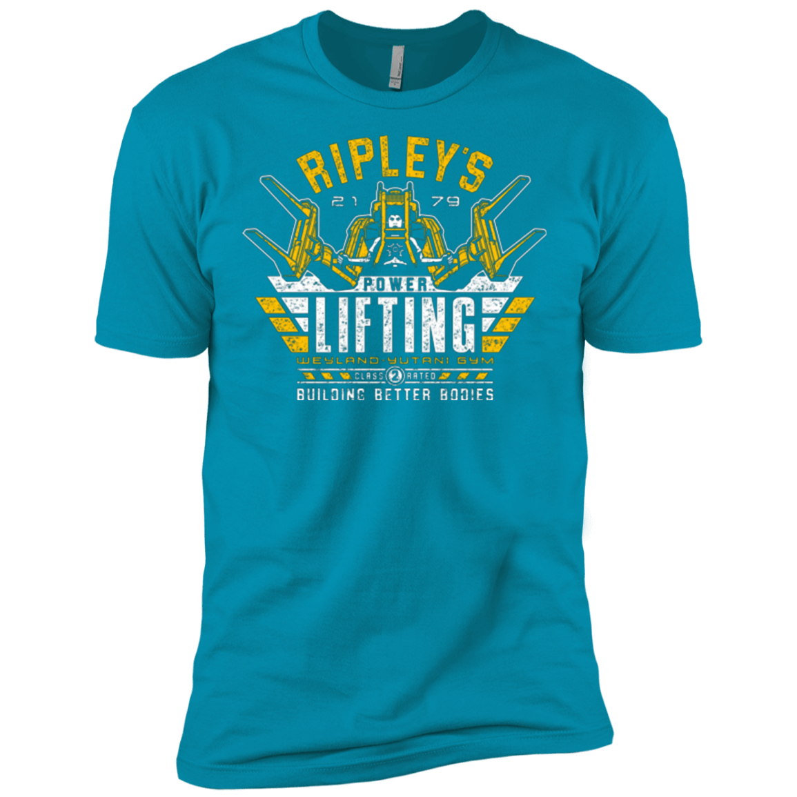 T-Shirts Turquoise / X-Small Building Better Worlds (1) Men's Premium T-Shirt