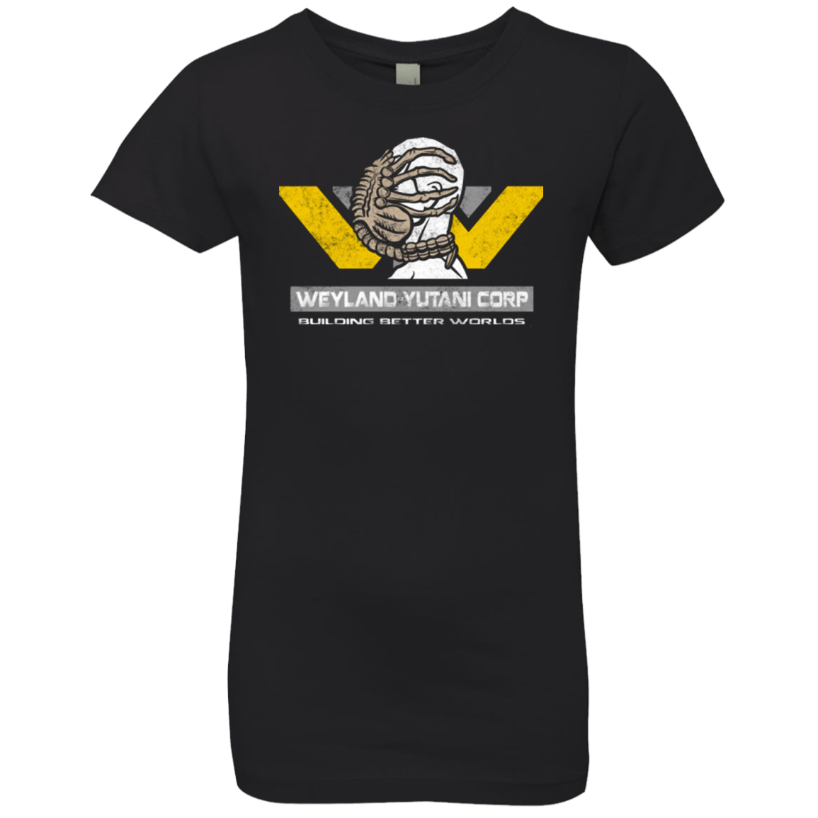 T-Shirts Black / YXS Building Better Worlds Girls Premium T-Shirt