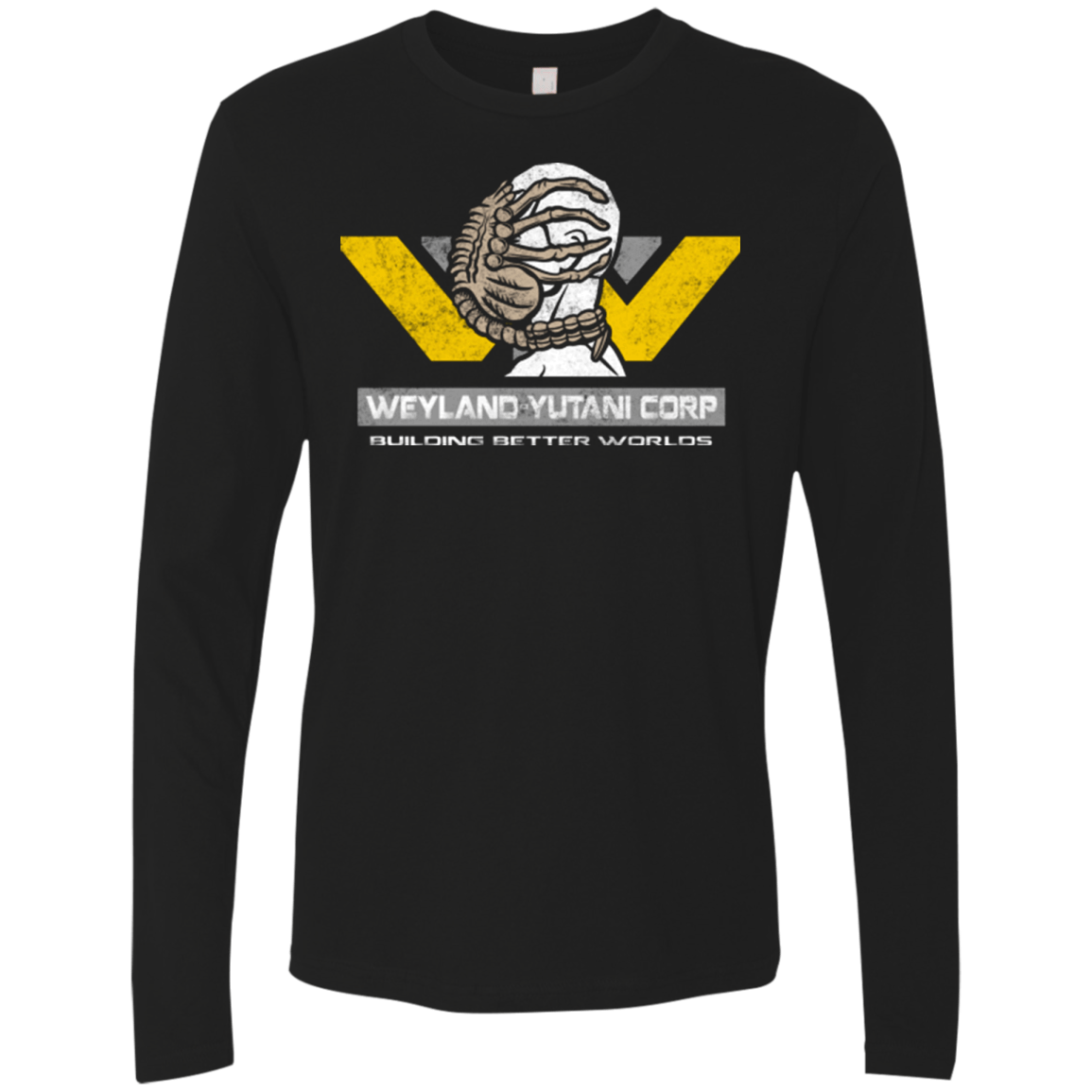 T-Shirts Black / Small Building Better Worlds Men's Premium Long Sleeve