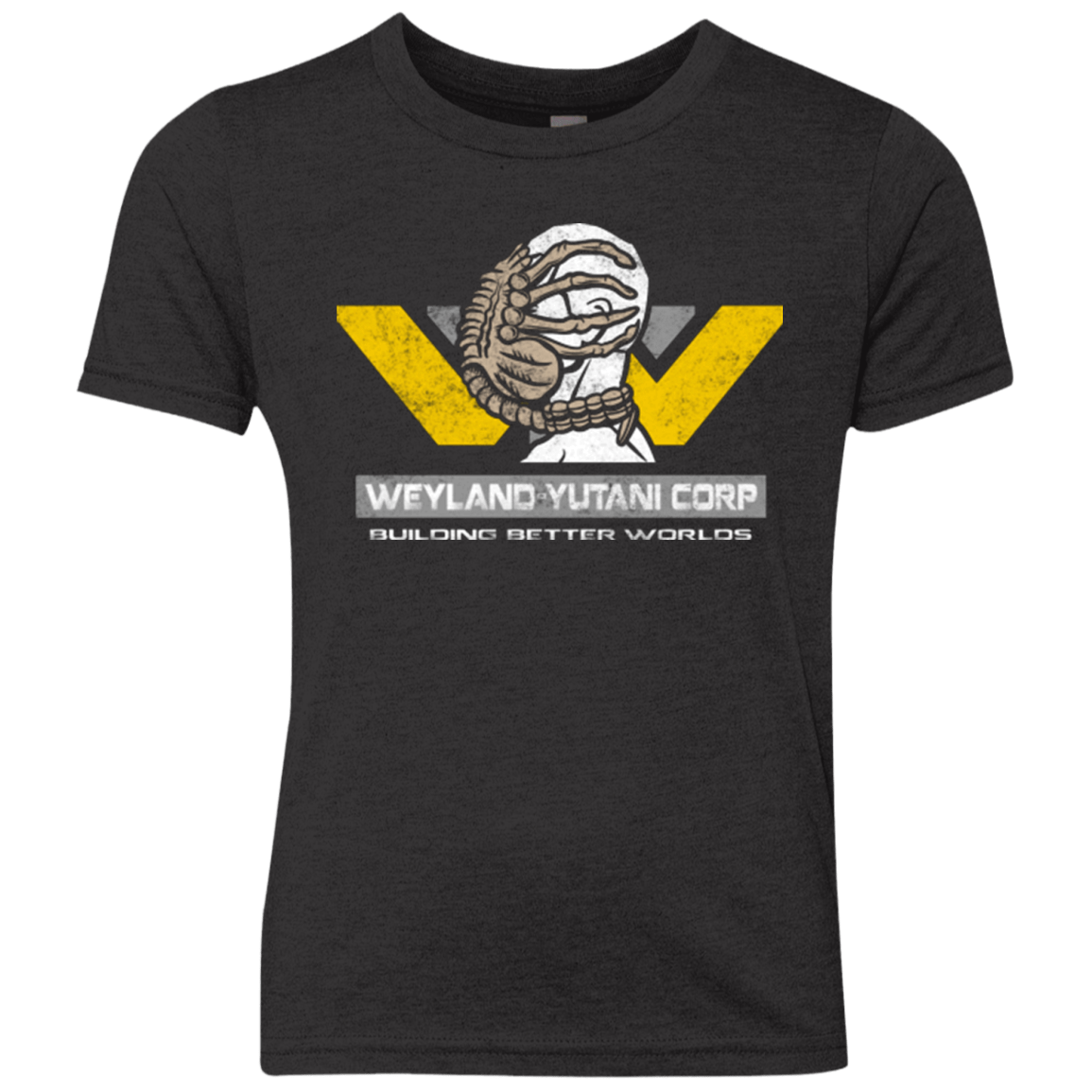 T-Shirts Vintage Black / YXS Building Better Worlds Youth Triblend T-Shirt