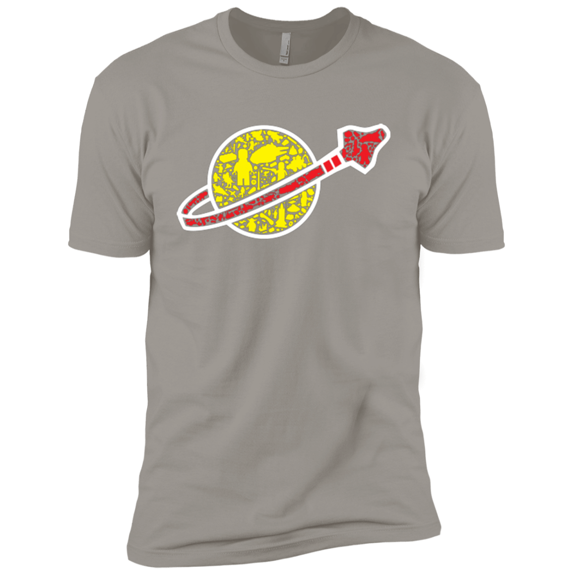 T-Shirts Light Grey / YXS Building in Space Boys Premium T-Shirt