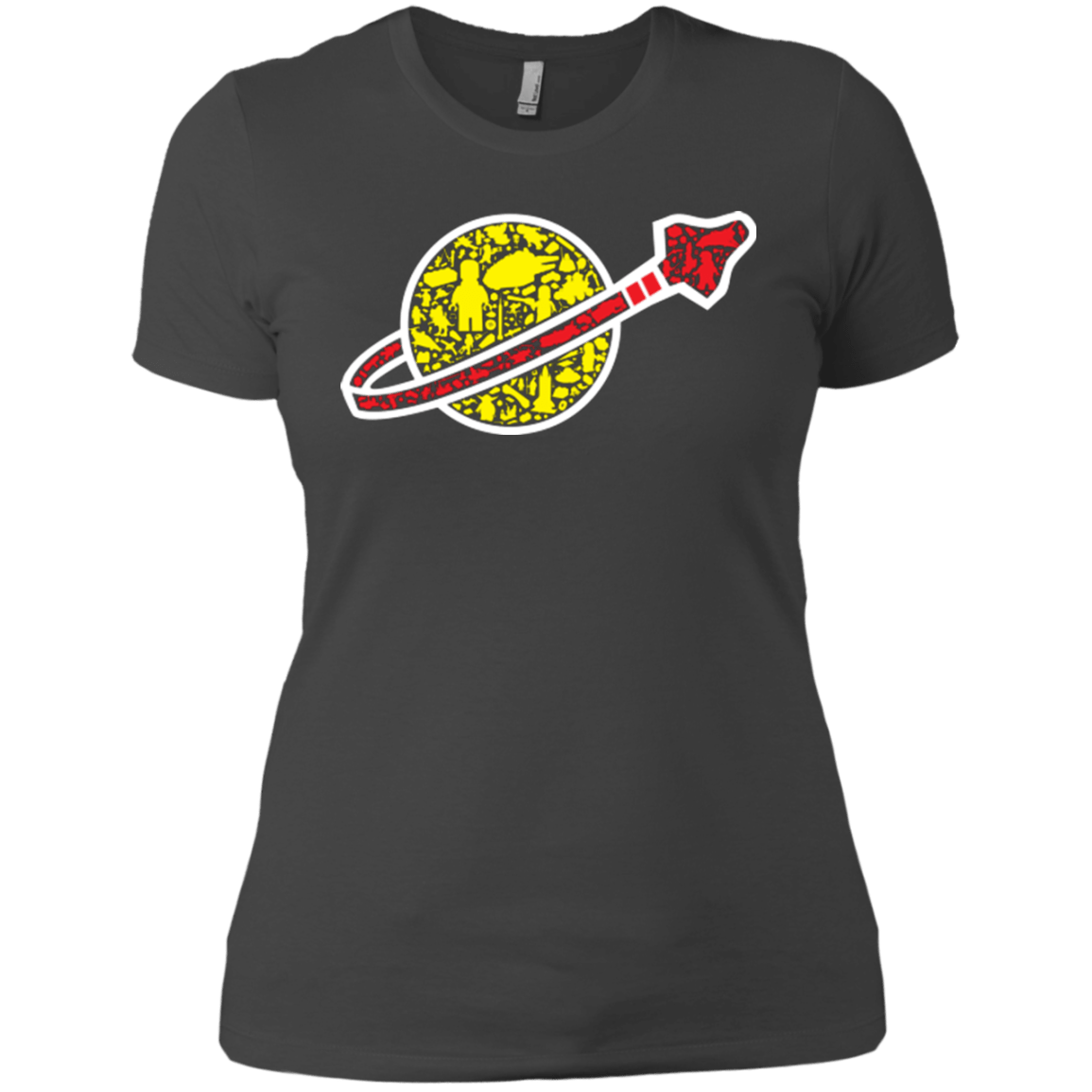 T-Shirts Heavy Metal / X-Small Building in Space Women's Premium T-Shirt