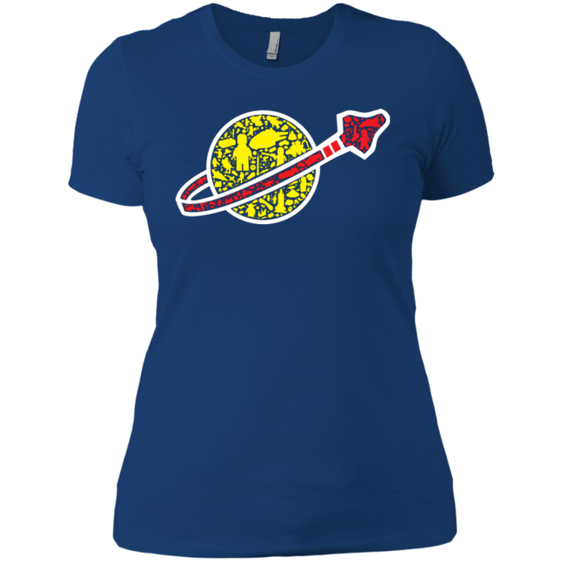 T-Shirts Royal / X-Small Building in Space Women's Premium T-Shirt