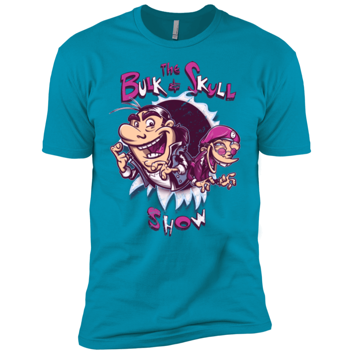 T-Shirts Turquoise / YXS Bulk and Skull Show Boys Premium T-Shirt