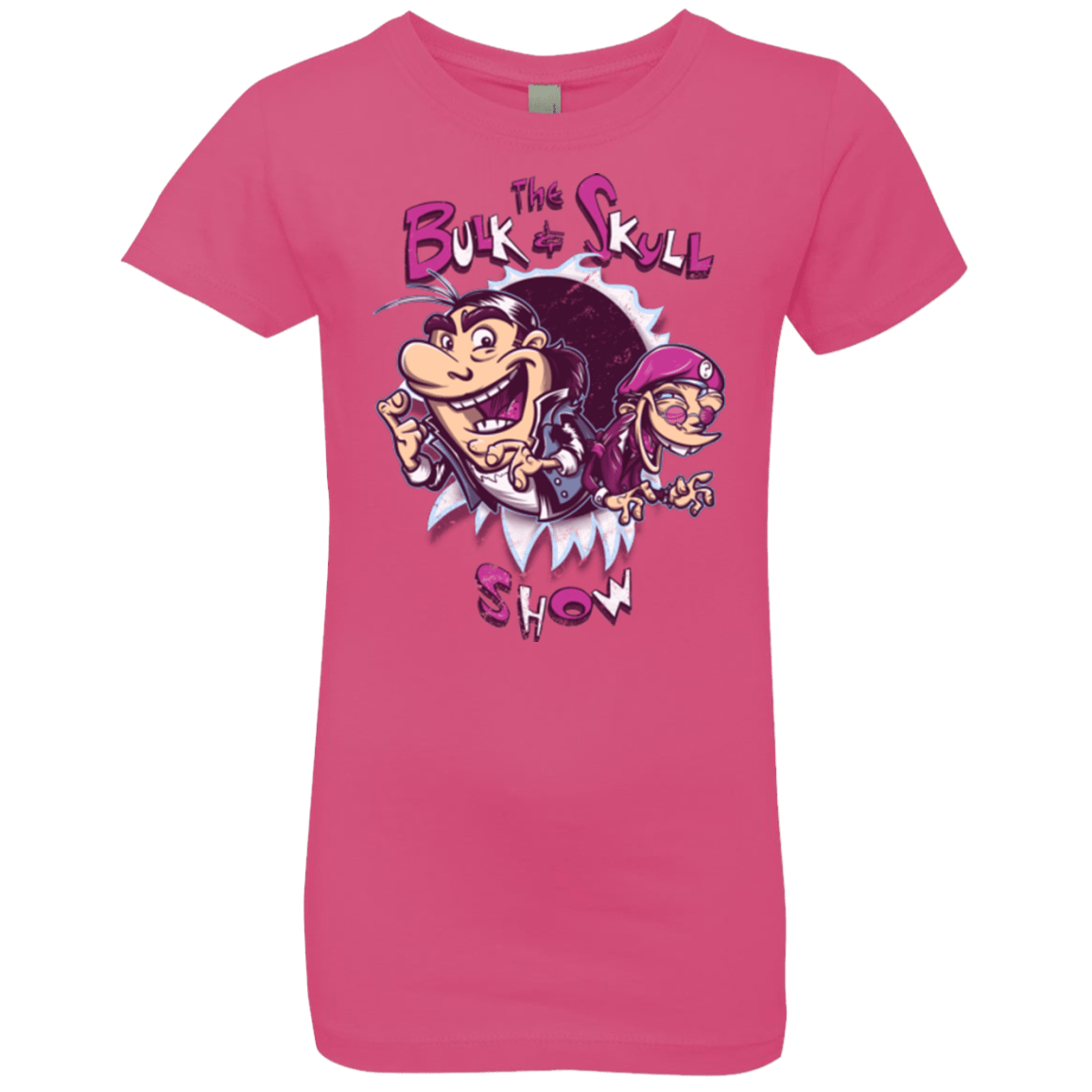 T-Shirts Hot Pink / YXS Bulk and Skull Show Girls Premium T-Shirt