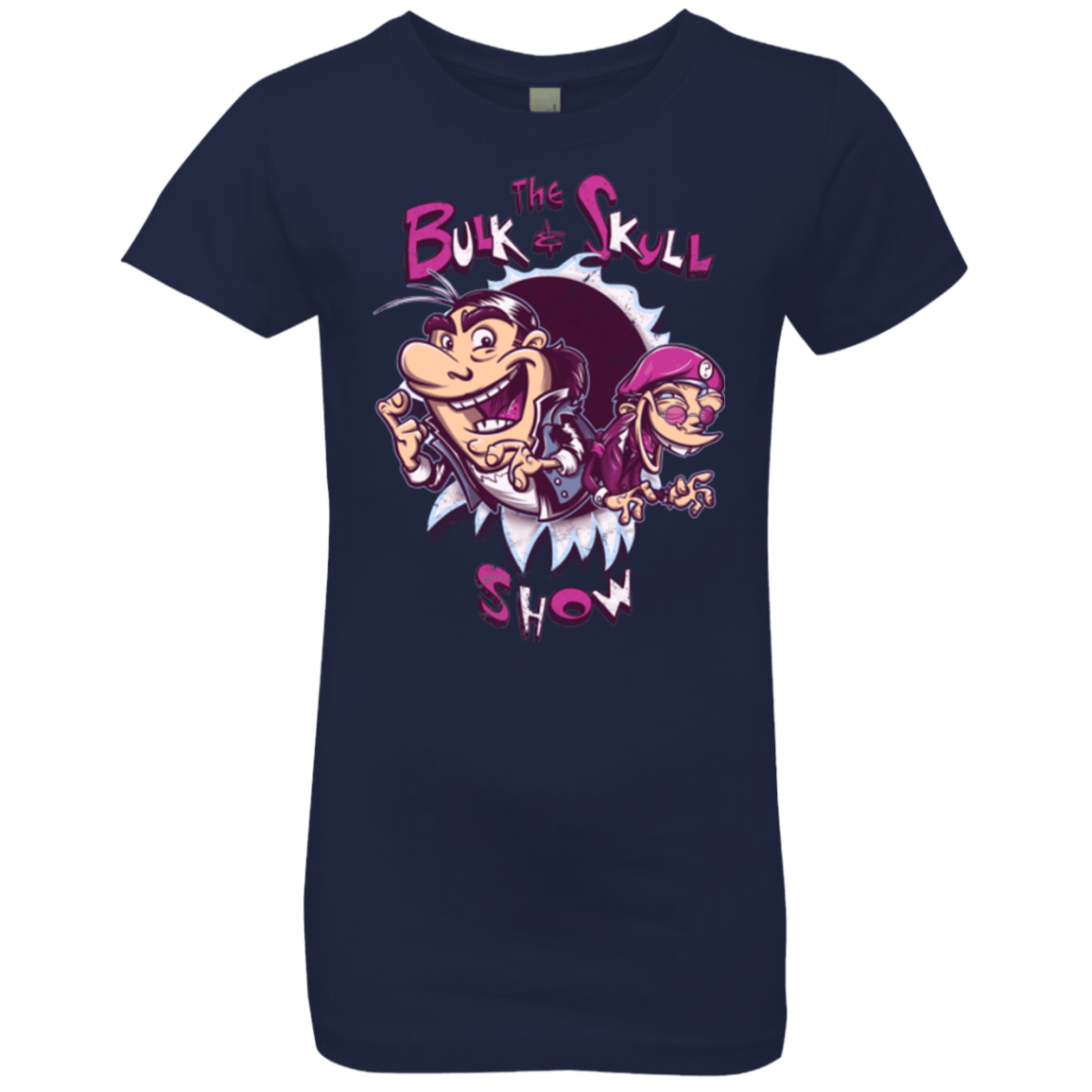 T-Shirts Midnight Navy / YXS Bulk and Skull Show Girls Premium T-Shirt