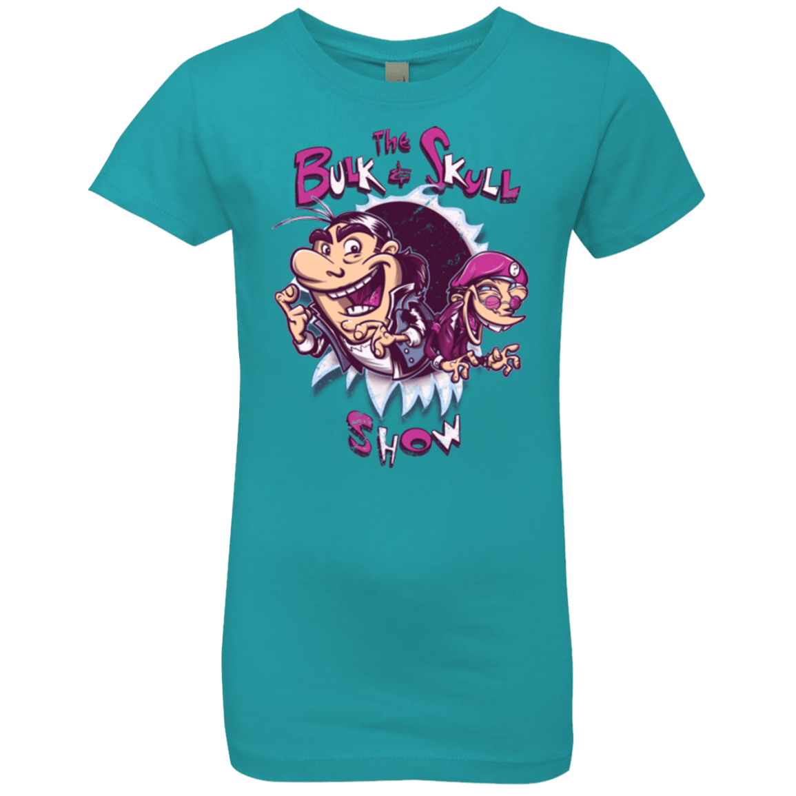 T-Shirts Tahiti Blue / YXS Bulk and Skull Show Girls Premium T-Shirt