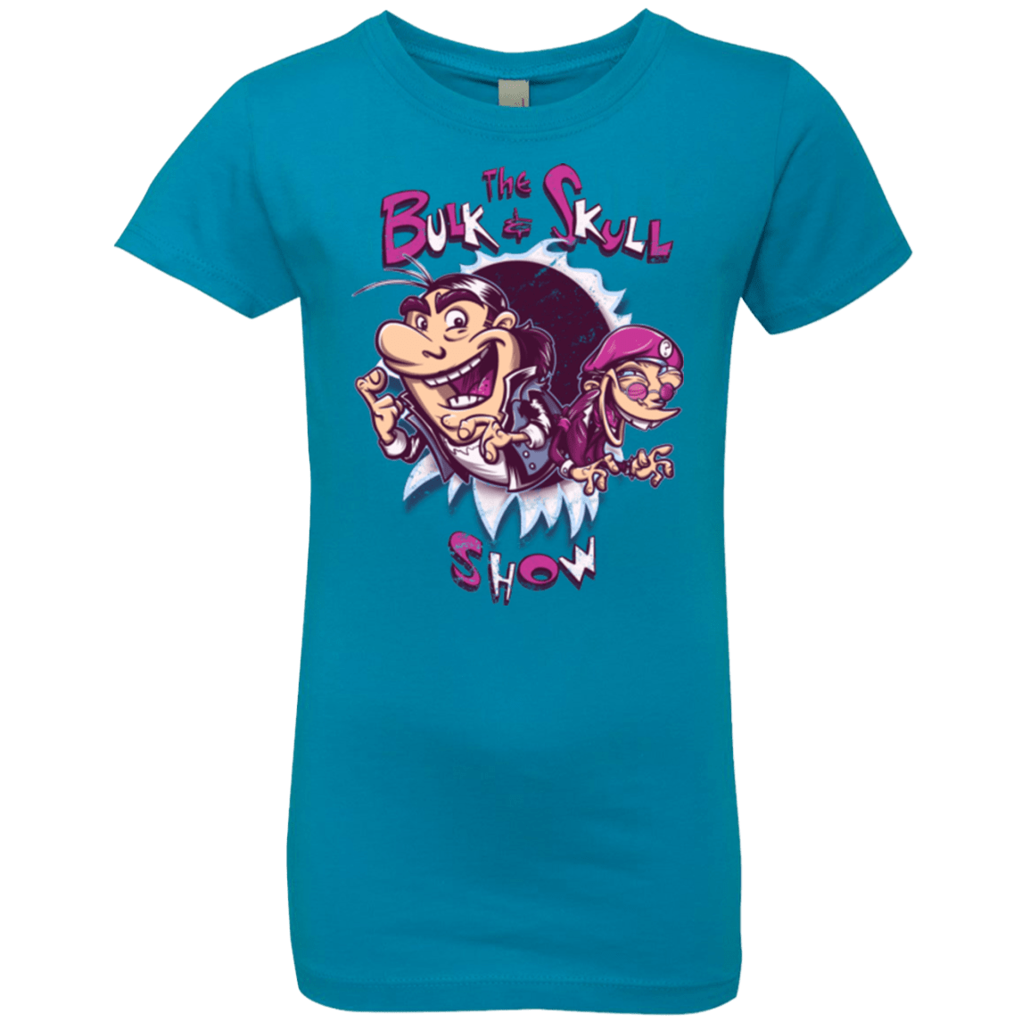 T-Shirts Turquoise / YXS Bulk and Skull Show Girls Premium T-Shirt