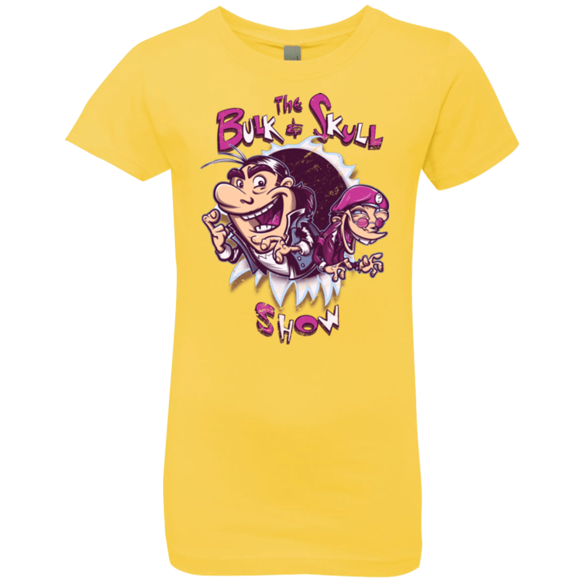 T-Shirts Vibrant Yellow / YXS Bulk and Skull Show Girls Premium T-Shirt