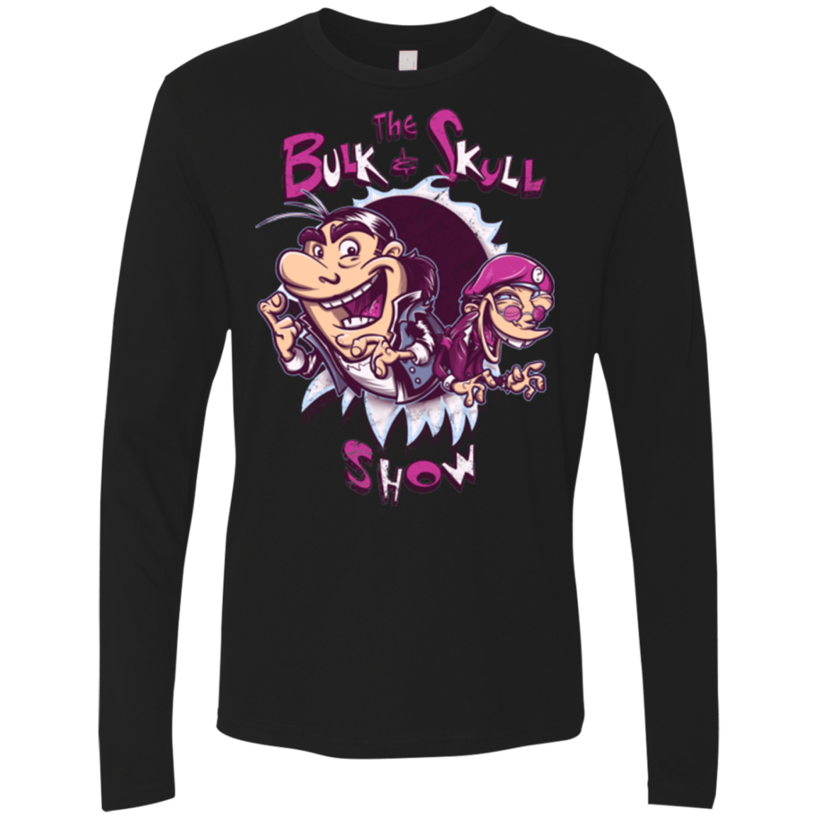 T-Shirts Black / Small Bulk and Skull Show Men's Premium Long Sleeve