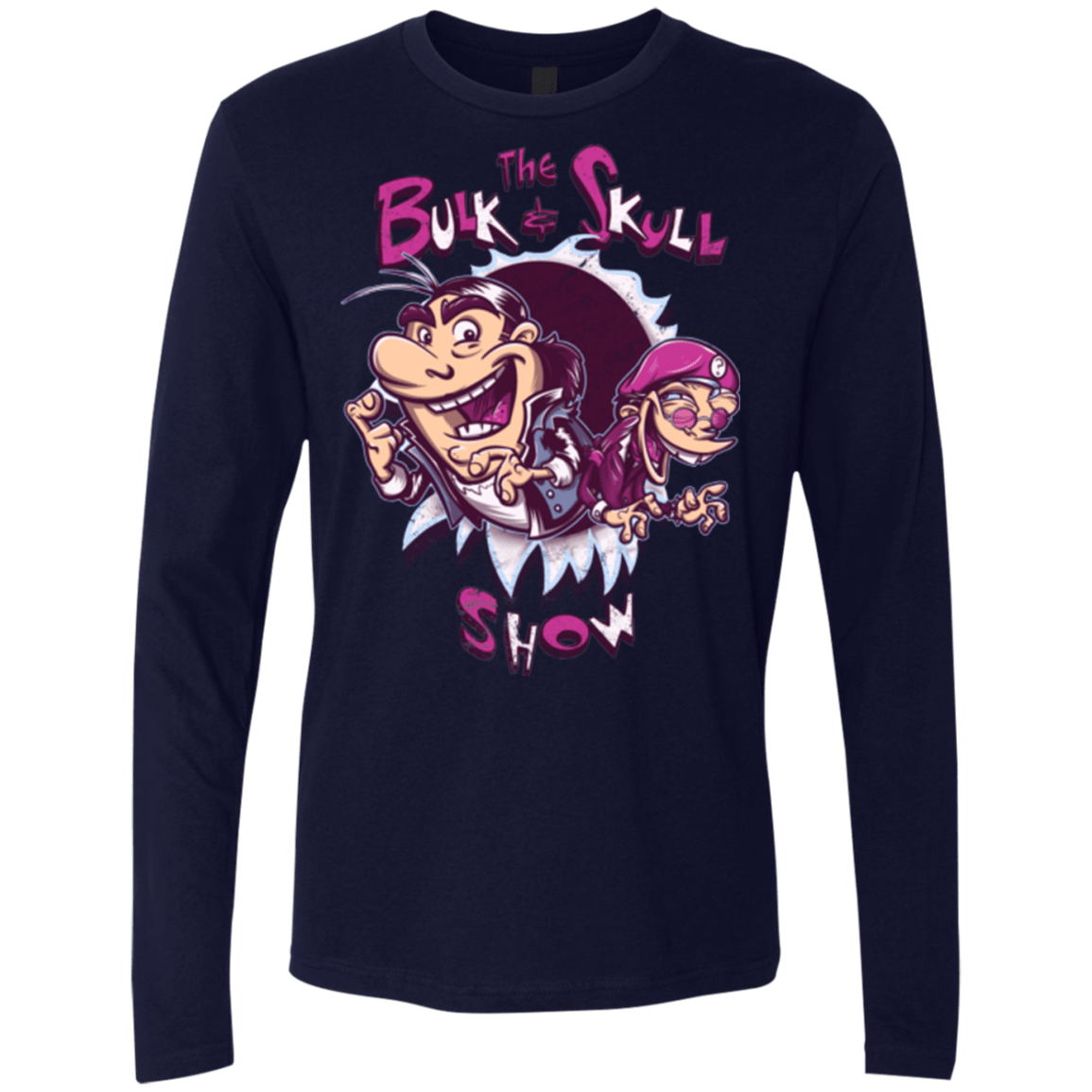 T-Shirts Midnight Navy / Small Bulk and Skull Show Men's Premium Long Sleeve