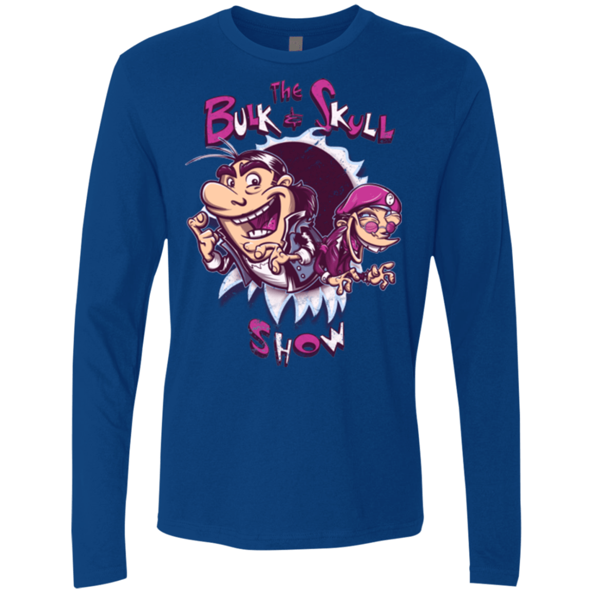 T-Shirts Royal / Small Bulk and Skull Show Men's Premium Long Sleeve