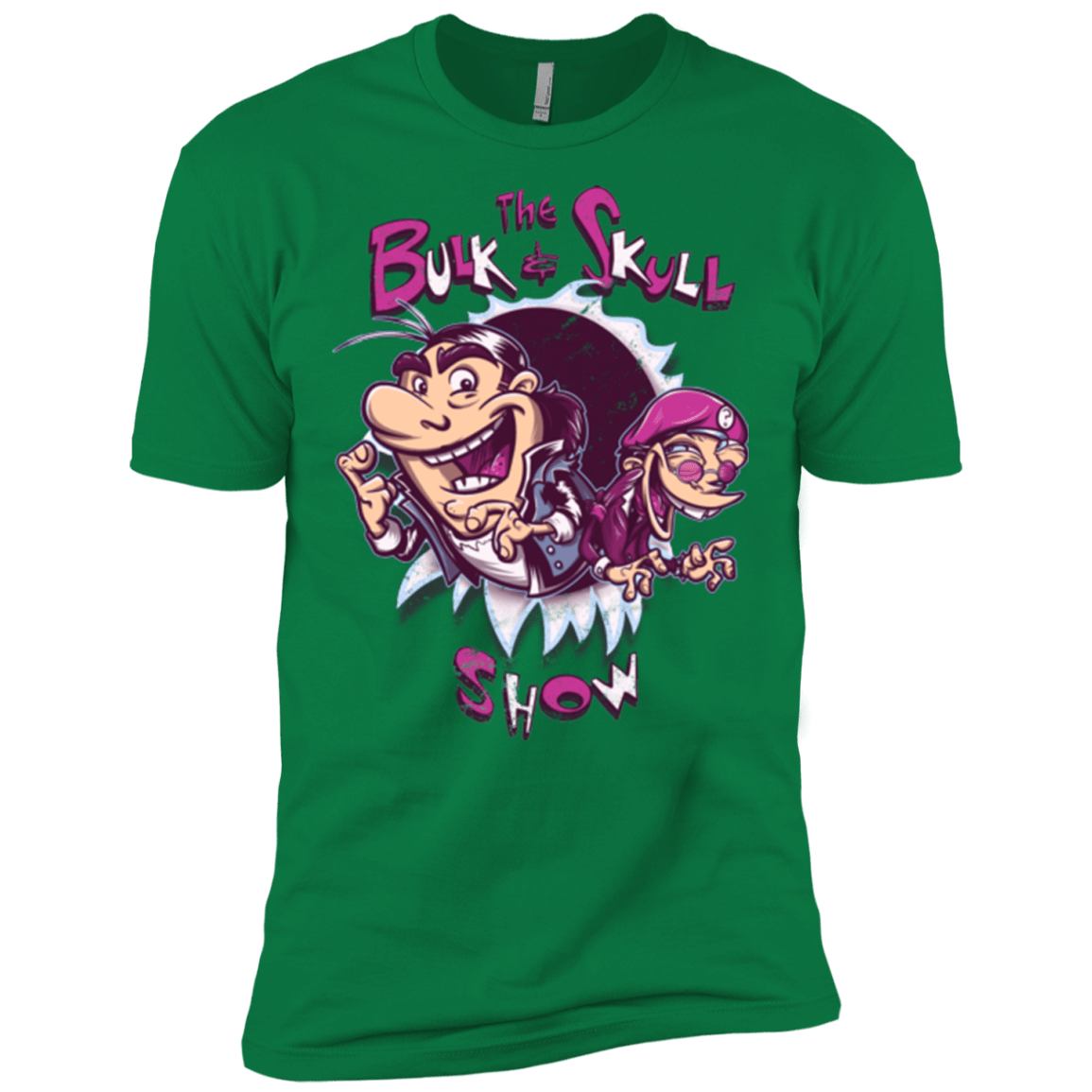 T-Shirts Kelly Green / X-Small Bulk and Skull Show Men's Premium T-Shirt
