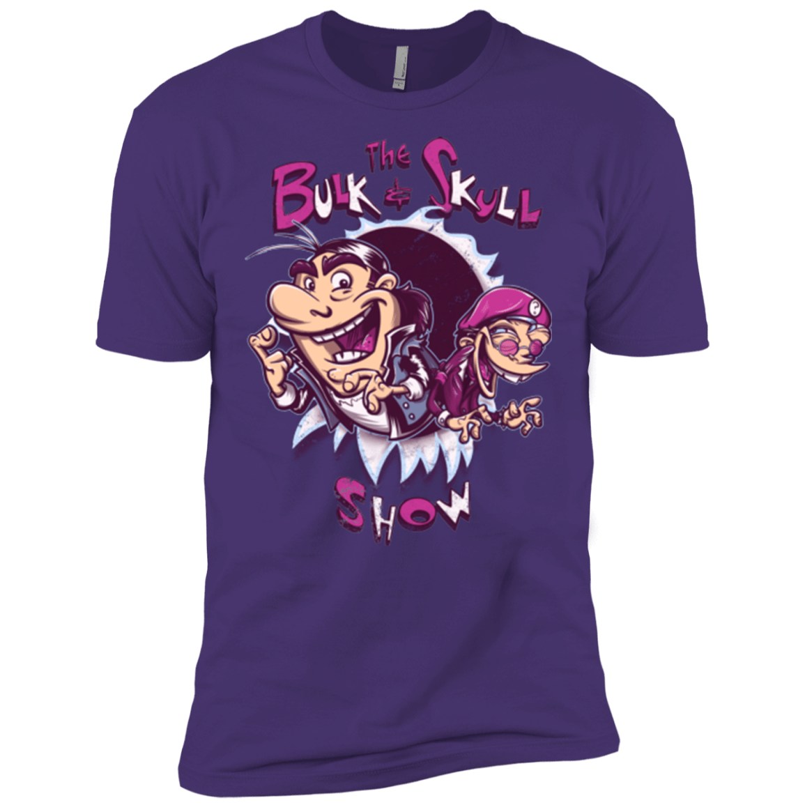 T-Shirts Purple / X-Small Bulk and Skull Show Men's Premium T-Shirt