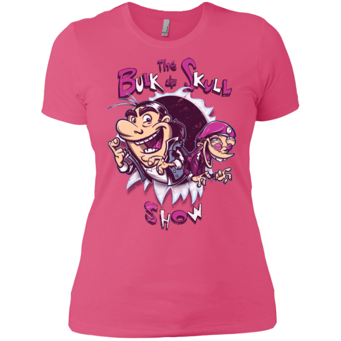 T-Shirts Hot Pink / X-Small Bulk and Skull Show Women's Premium T-Shirt