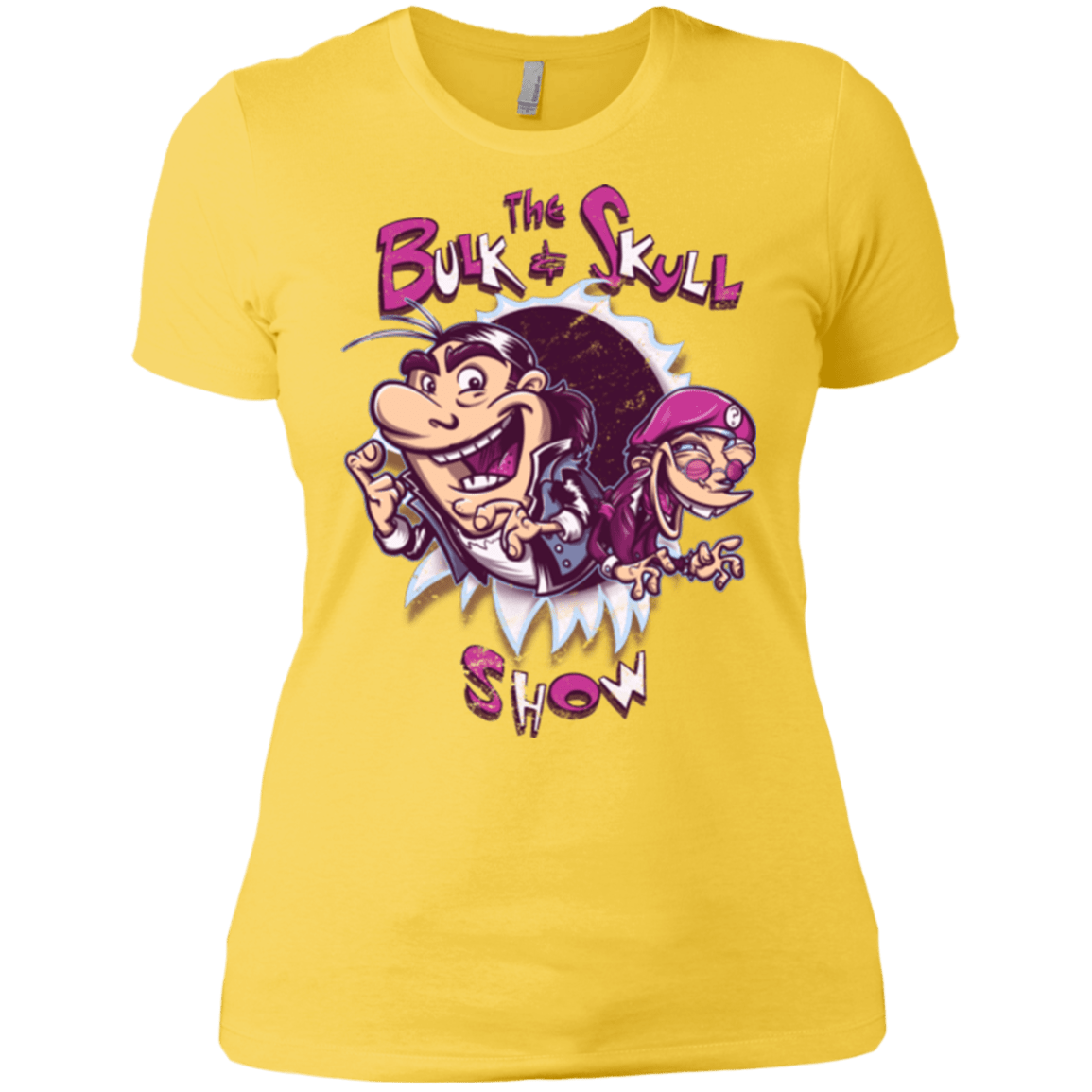 T-Shirts Vibrant Yellow / X-Small Bulk and Skull Show Women's Premium T-Shirt