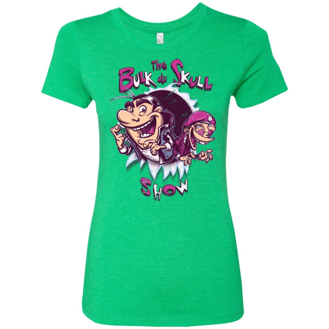T-Shirts Envy / Small Bulk and Skull Show Women's Triblend T-Shirt