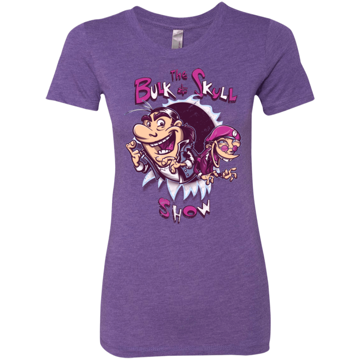 T-Shirts Purple Rush / Small Bulk and Skull Show Women's Triblend T-Shirt