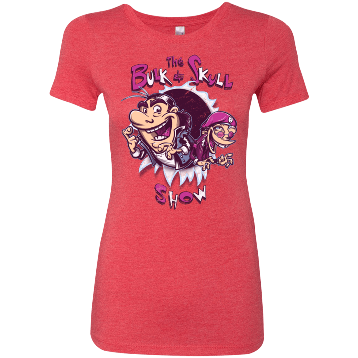 T-Shirts Vintage Red / Small Bulk and Skull Show Women's Triblend T-Shirt