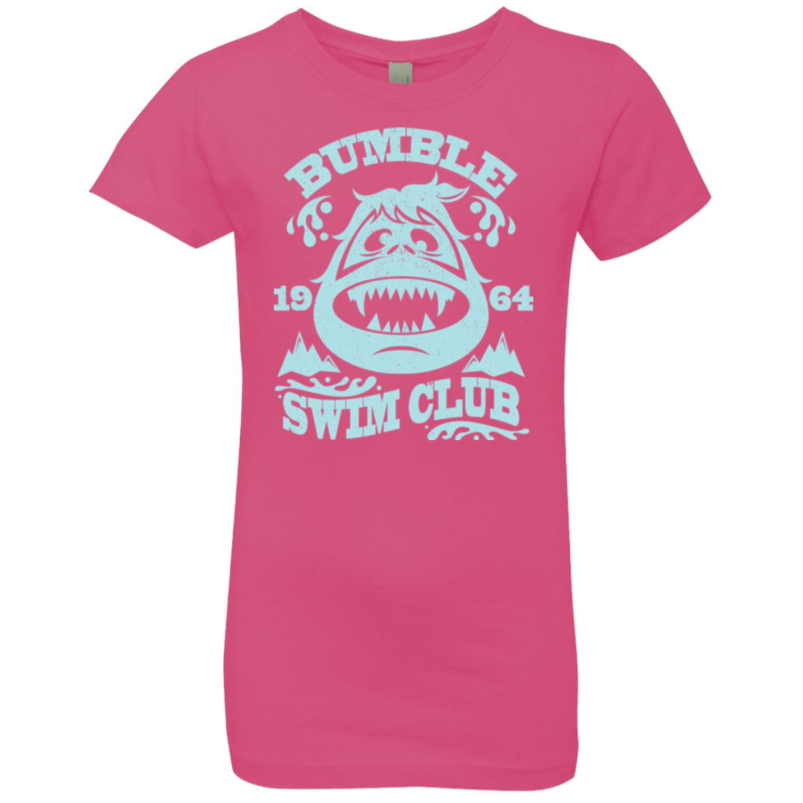 T-Shirts Hot Pink / YXS Bumble Club Girls Premium T-Shirt