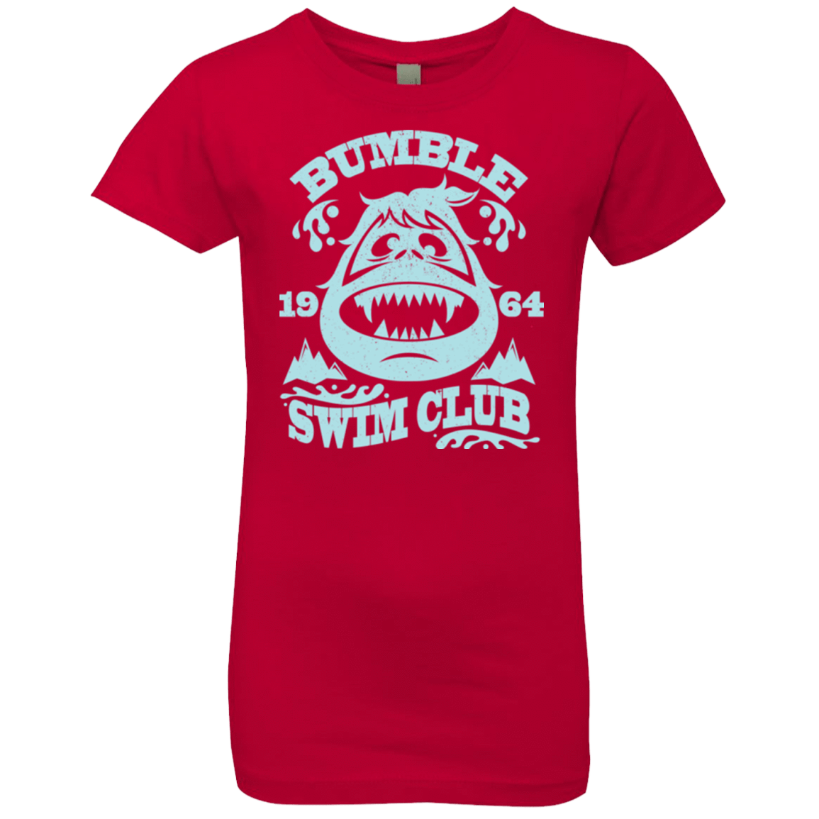 T-Shirts Red / YXS Bumble Club Girls Premium T-Shirt