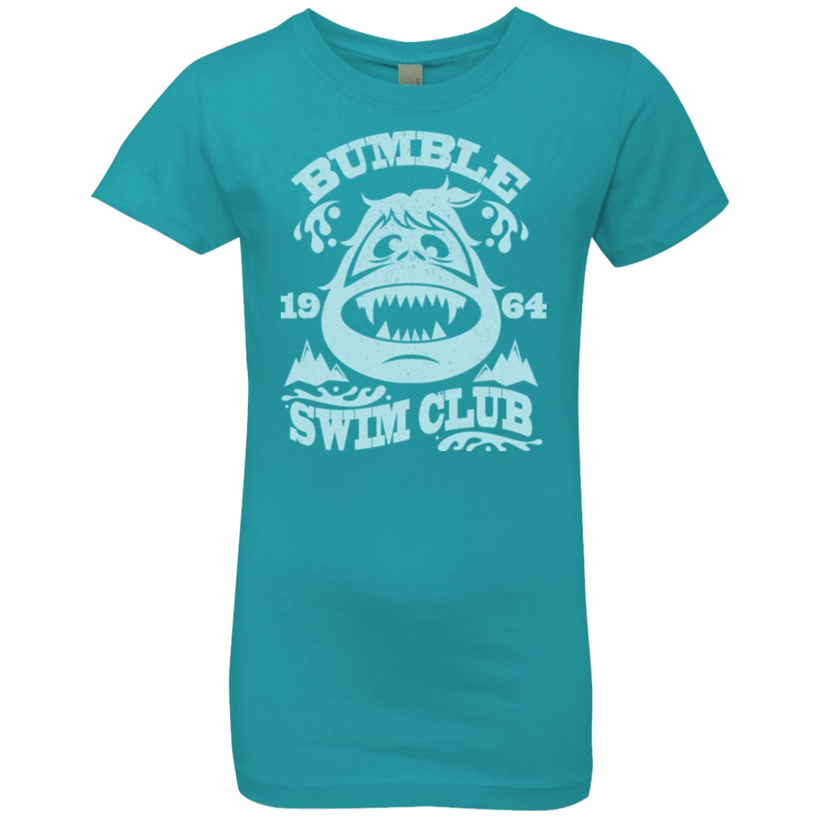 T-Shirts Tahiti Blue / YXS Bumble Club Girls Premium T-Shirt