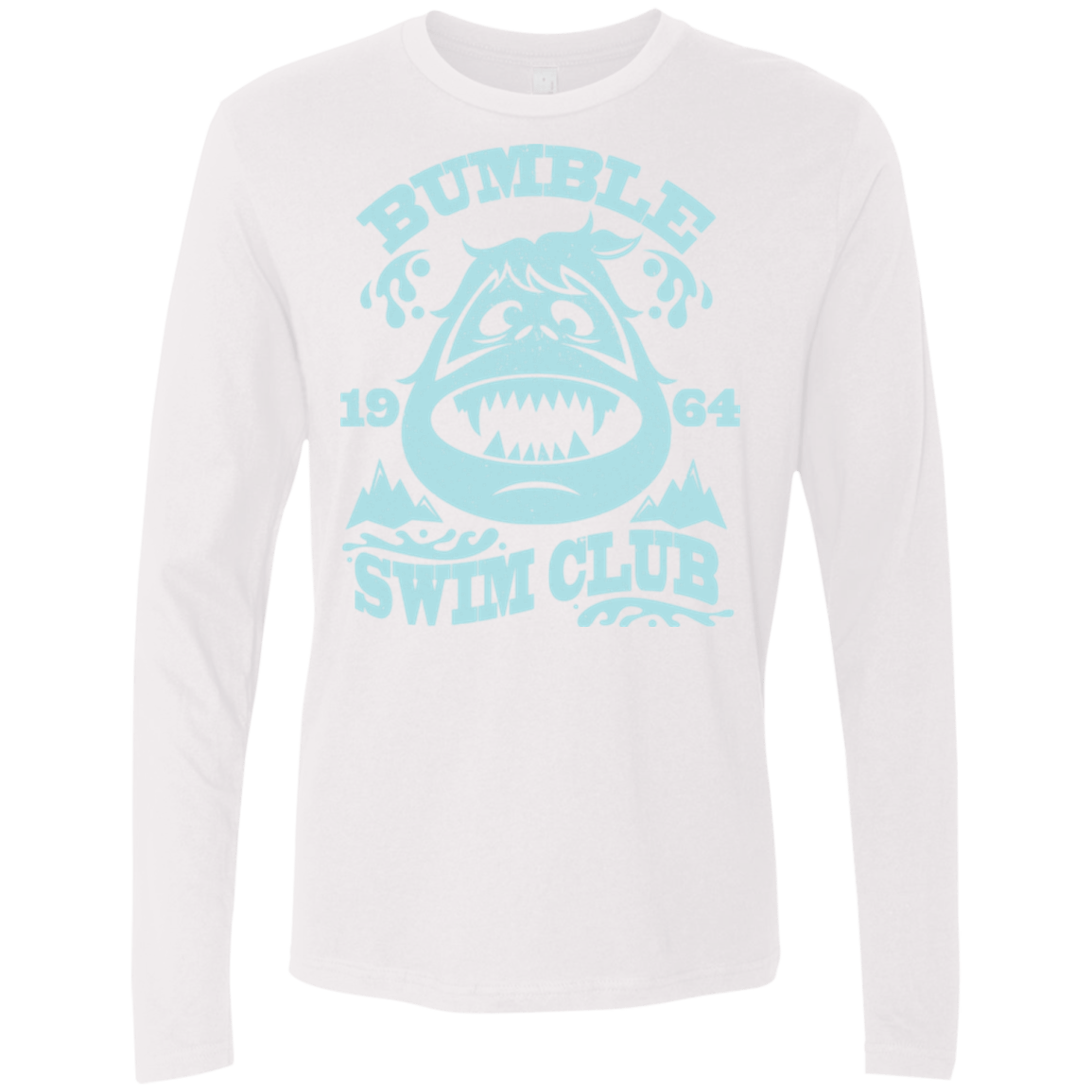 T-Shirts White / Small Bumble Club Men's Premium Long Sleeve