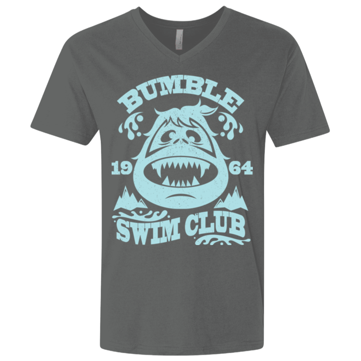 T-Shirts Heavy Metal / X-Small Bumble Club Men's Premium V-Neck