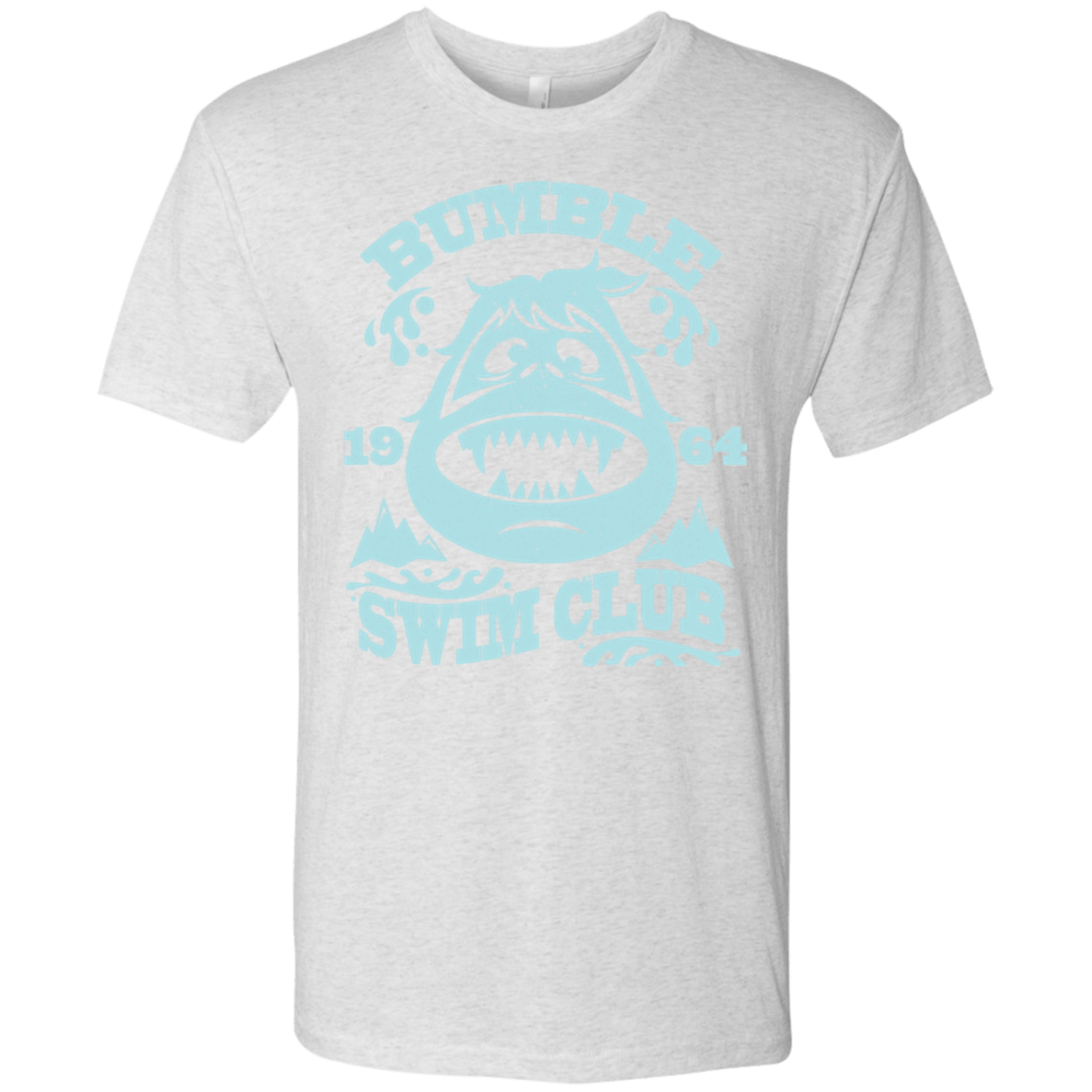T-Shirts Heather White / Small Bumble Club Men's Triblend T-Shirt