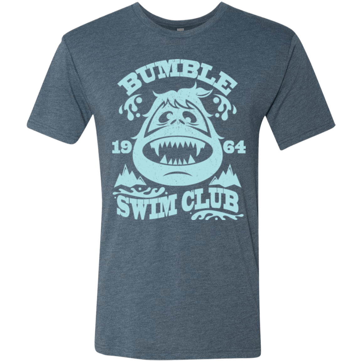 T-Shirts Indigo / Small Bumble Club Men's Triblend T-Shirt