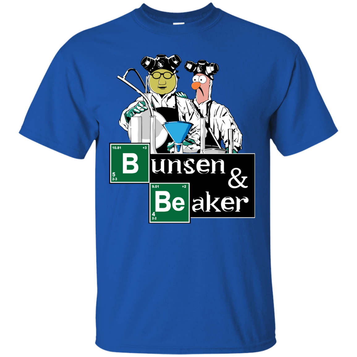 T-Shirts Royal / Small Bunsen & Beaker T-Shirt