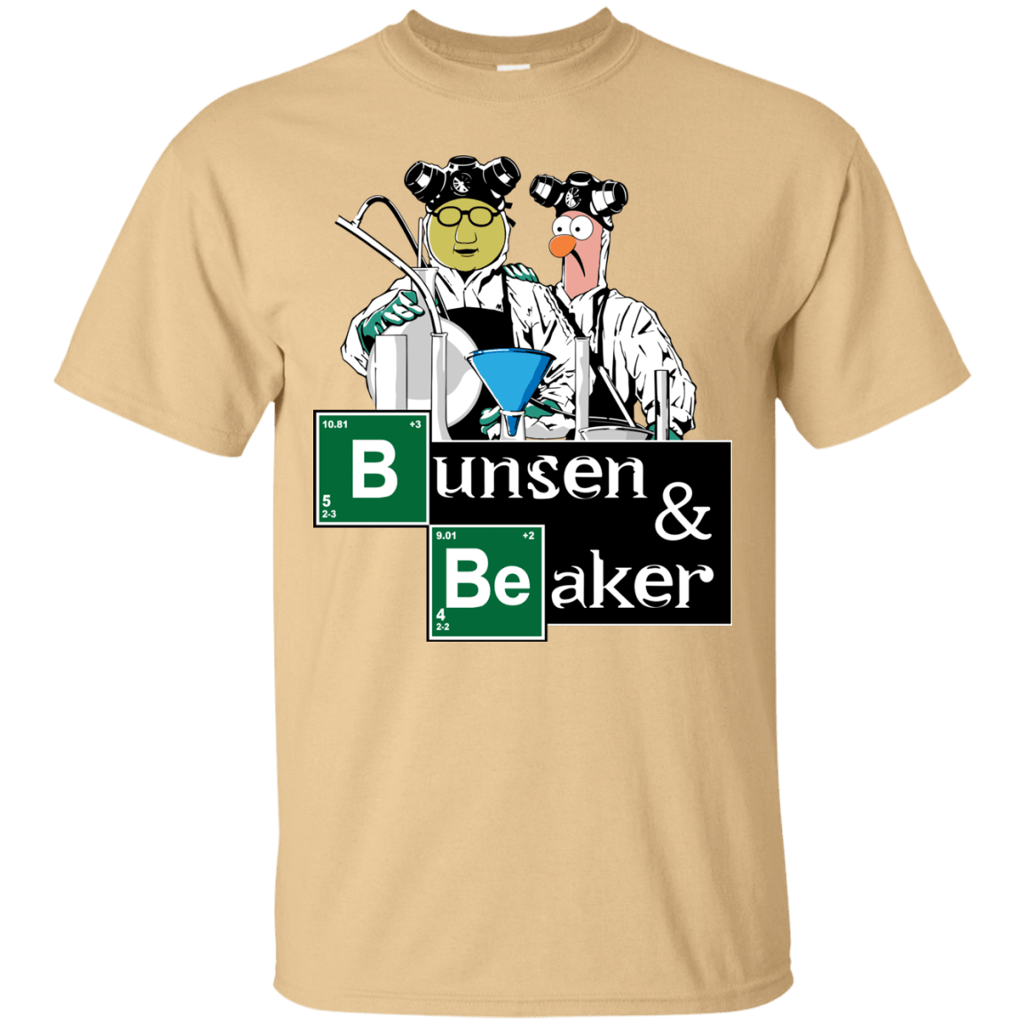 T-Shirts Vegas Gold / Small Bunsen & Beaker T-Shirt