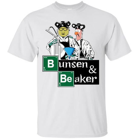 T-Shirts White / Small Bunsen & Beaker T-Shirt