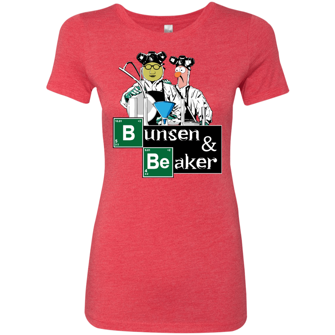 T-Shirts Vintage Red / Small Bunsen & Beaker Women's Triblend T-Shirt