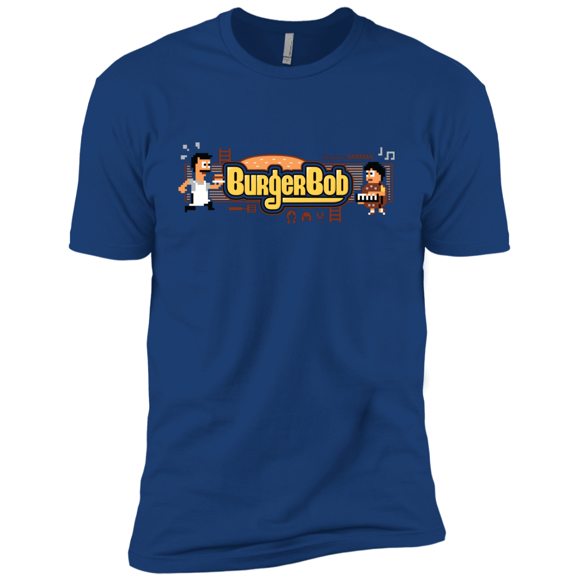 T-Shirts Royal / YXS Burger Bob Boys Premium T-Shirt