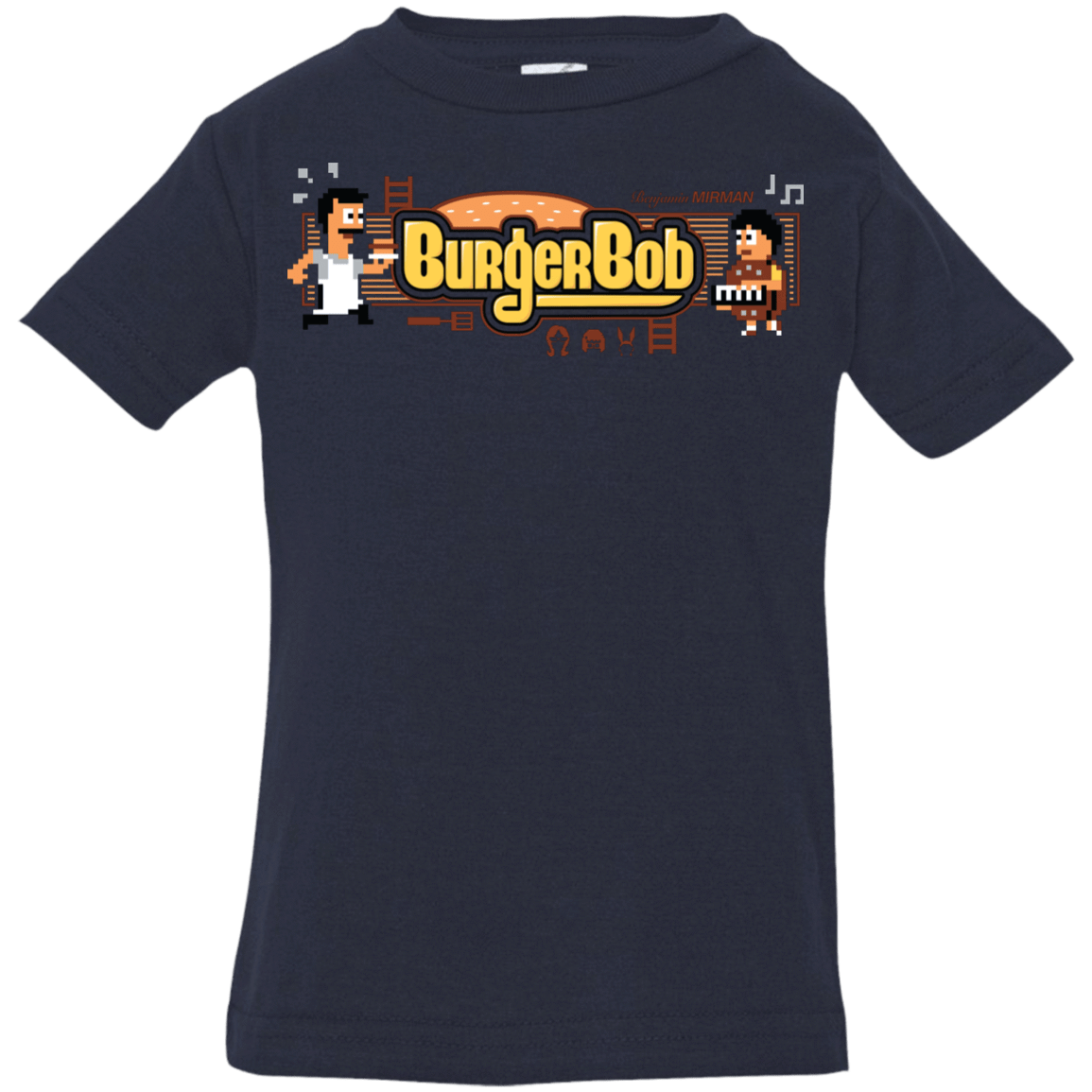 T-Shirts Navy / 6 Months Burger Bob Infant Premium T-Shirt