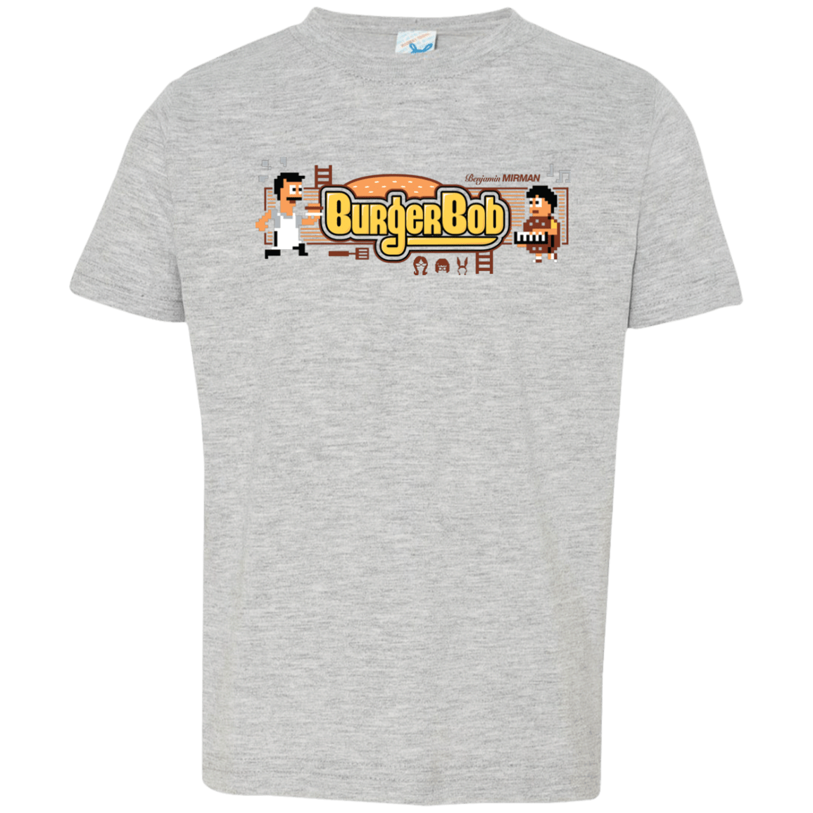 T-Shirts Heather / 2T Burger Bob Toddler Premium T-Shirt